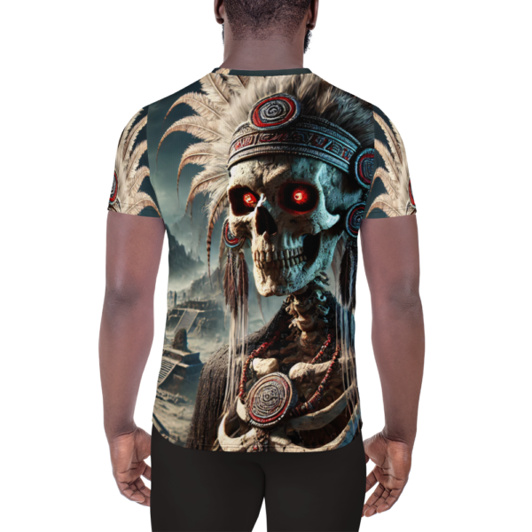 Mictlantecuhtli Combat Sport Athletic Shirt | All-Over-Print Moisture-Wicking Performance Gear - Image 2