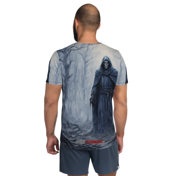 Men's All-Over-Print Athletic Shirt – Wraith of the Forsaken Woods | Combat Sports & Outdoor Enthusiasts - Image 2