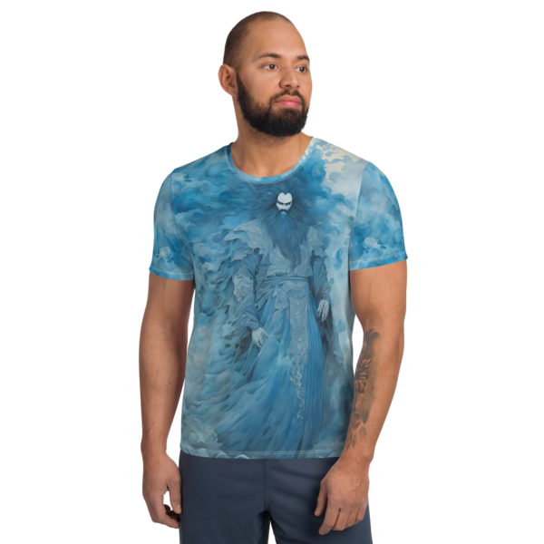 Erebus Performance Athletic Shirt - All-Over Print Moisture-Wicking Workout T-Shirt for Combat Sports Enthusiasts