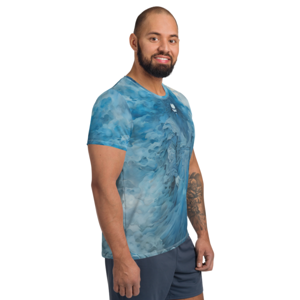 Erebus Performance Athletic Shirt - All-Over Print Moisture-Wicking Workout T-Shirt for Combat Sports Enthusiasts - Image 3