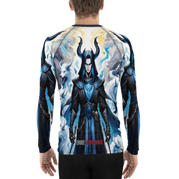 Guardian of the Netherworld Men's Combat Sports Rash Guard - Long Sleeve UPF 50+ Protection - Image 2