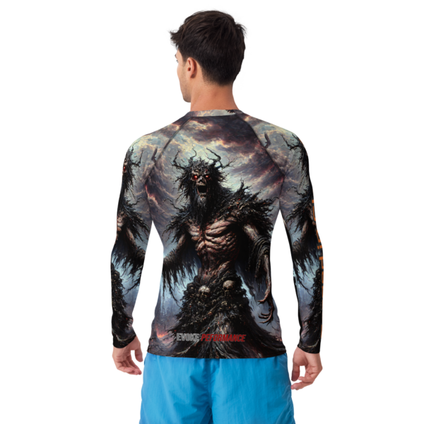 Valkor Rash Guard | Men's Long Sleeve Performance Shirt - Gothic & Dark Fantasy Design - Image 2