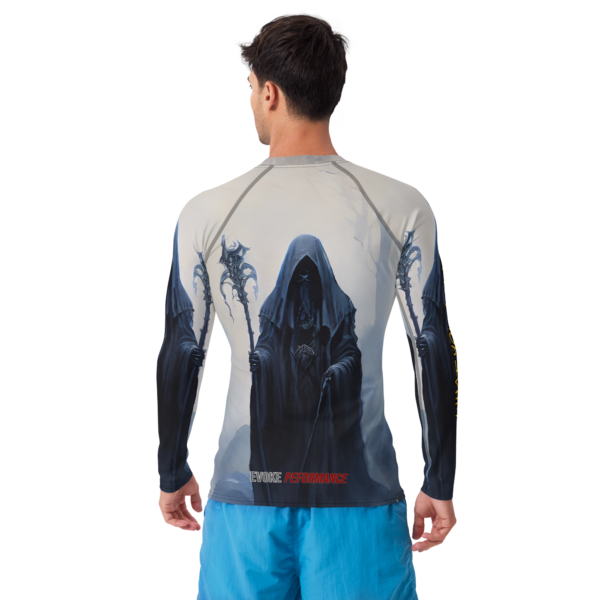 Harbinger of Shadows Men's Long-Sleeve Rash Guard - Combat Sports & Outdoor Protection - Image 2