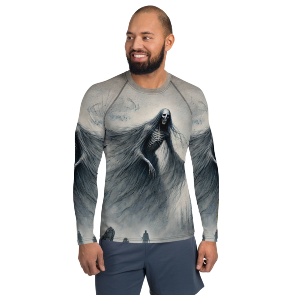 Thanatos Rising All-Over Print Men's Athletic Shirt | Combat Sports & Outdoor Enthusiasts' Performance Wear