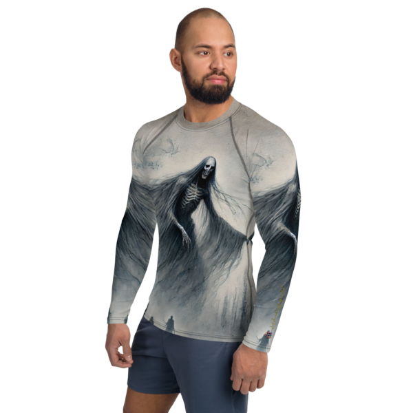 Thanatos Rising All-Over Print Men's Athletic Shirt | Combat Sports & Outdoor Enthusiasts' Performance Wear - Image 3