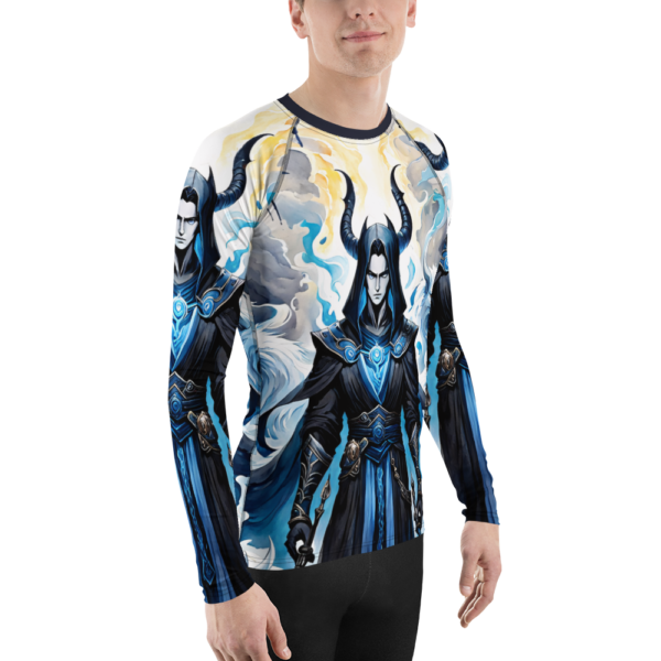 Guardian of the Netherworld Men's Combat Sports Rash Guard - Long Sleeve UPF 50+ Protection - Image 4