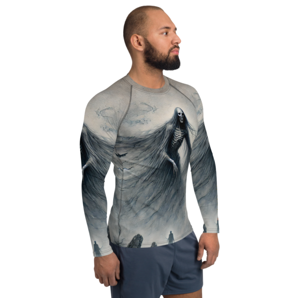 Thanatos Rising All-Over Print Men's Athletic Shirt | Combat Sports & Outdoor Enthusiasts' Performance Wear - Image 4