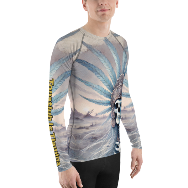 "Xolotl's Lament Men's Long-Sleeve Rash Guard - Combat & Outdoor Performance Wear - Image 4