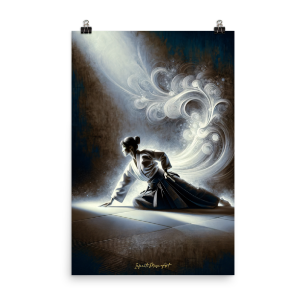 Martial Illumination – Premium Japanese Poster Paper Print (24x36in)