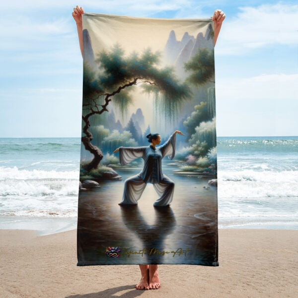 "Serenity in Motion: Tai Chi by the Water"