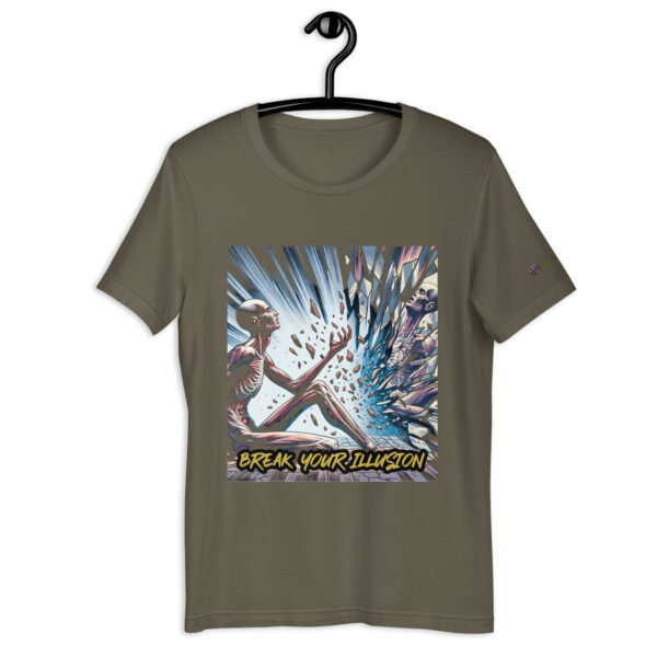 Epiphany of Fractured Souls Unisex T-Shirt – Comfort Fit with Surreal Art - Image 7