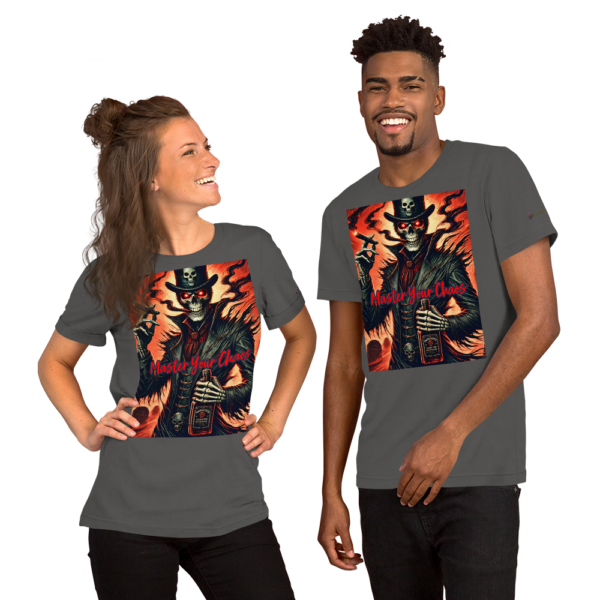 Baron Samedi Unisex Comfort Fit T-Shirt – Master Your Chaos Design | Old-Fashioned, Soft & Lightweight - Image 6