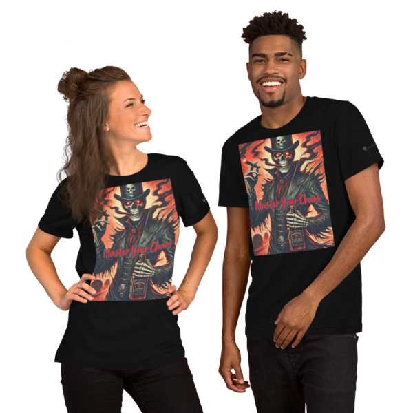 Baron Samedi Unisex Comfort Fit T-Shirt – Master Your Chaos Design | Old-Fashioned, Soft & Lightweight - Image 2