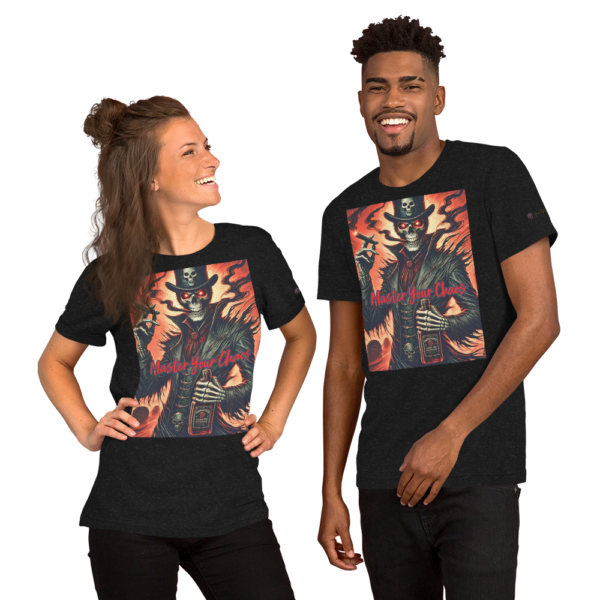 Baron Samedi Unisex Comfort Fit T-Shirt – Master Your Chaos Design | Old-Fashioned, Soft & Lightweight