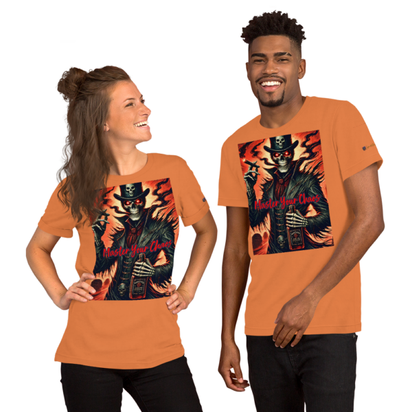 Baron Samedi Unisex Comfort Fit T-Shirt – Master Your Chaos Design | Old-Fashioned, Soft & Lightweight - Image 8