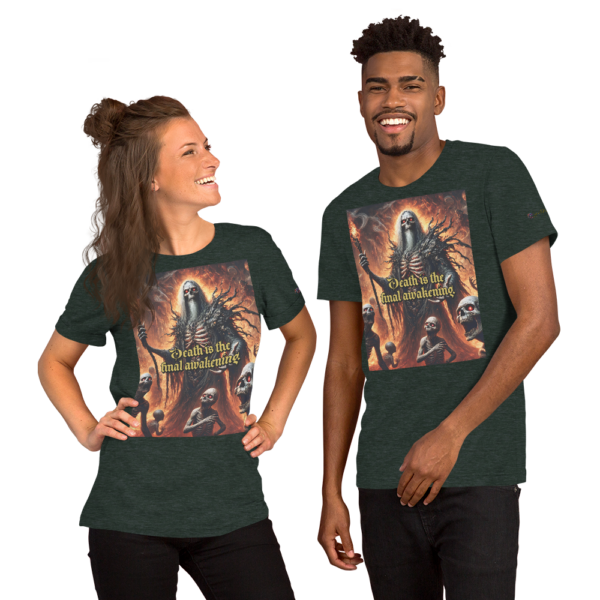 Unisex Vintage Comfort Fit T-Shirt - 'Bringer of Eternal Darkness' Design | Gothic Graphic Tee - Image 4