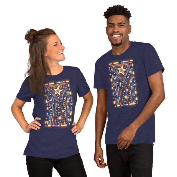 Cuban Symphony of Light, Old-Fashioned Comfort Fit Unisex T-Shirt – Soft & Lightweight with Stretch - Image 3