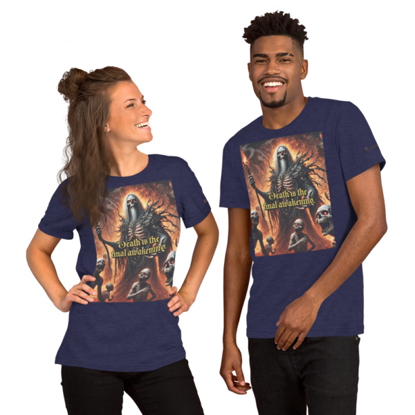 Unisex Vintage Comfort Fit T-Shirt - 'Bringer of Eternal Darkness' Design | Gothic Graphic Tee - Image 3