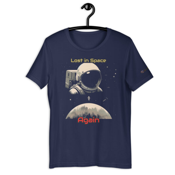 Lost in Space Astronaut Unisex Comfort Fit T-Shirt - Image 3