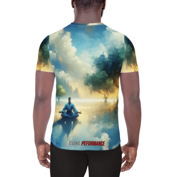 Serene Martial Reflections All-Over Print Men’s Athletic Shirt - Image 2