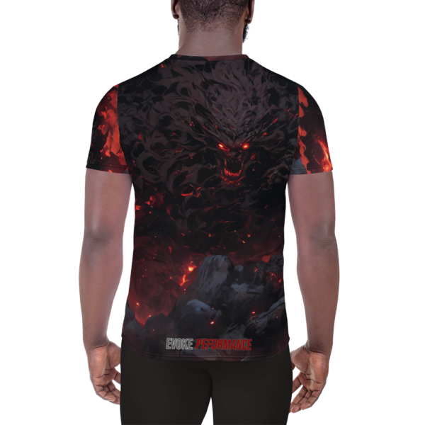 Infernal Overlord All-Over Print Athletic Shirt for Men - Image 2