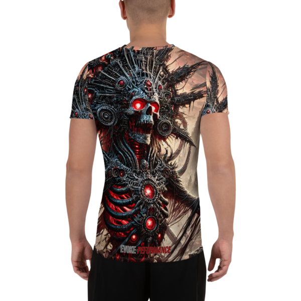 Regent of Ruin All-Over Print Men's Athletic T-Shirt – "Designed for Domination" - Image 2