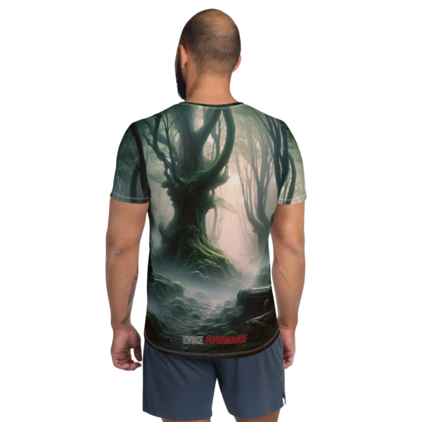 Evoke Performance Mystic Dawn Men's Athletic T-Shirt - Image 2