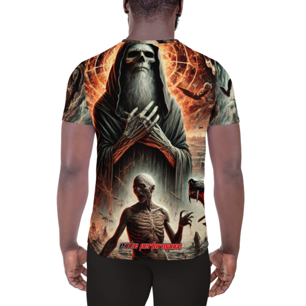 Erlik’s Dominion – All-Over Print Men's Athletic T-Shirt | EVOKE Performance - Image 2