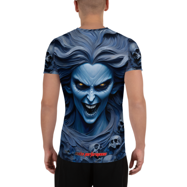 Harbinger of Shadows All-Over Print Men's Athletic T-Shirt - Image 2