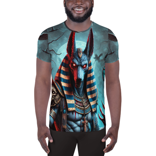 Anubis Reborn Men's All-Over-Print Athletic Shirt – Combat & Outdoor Enthusiast Performance Wear