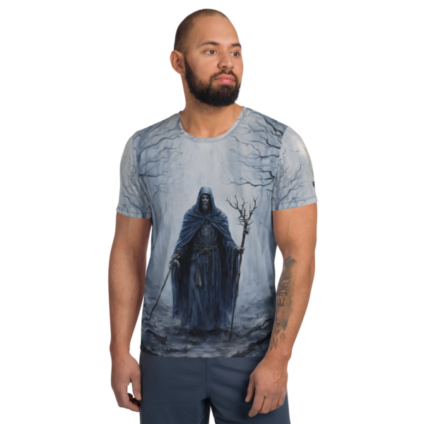 Men's All-Over-Print Athletic Shirt – "Warden of the Deadwoods" | High-Performance Shirt for Combat Sports and Outdoor Enthusiasts