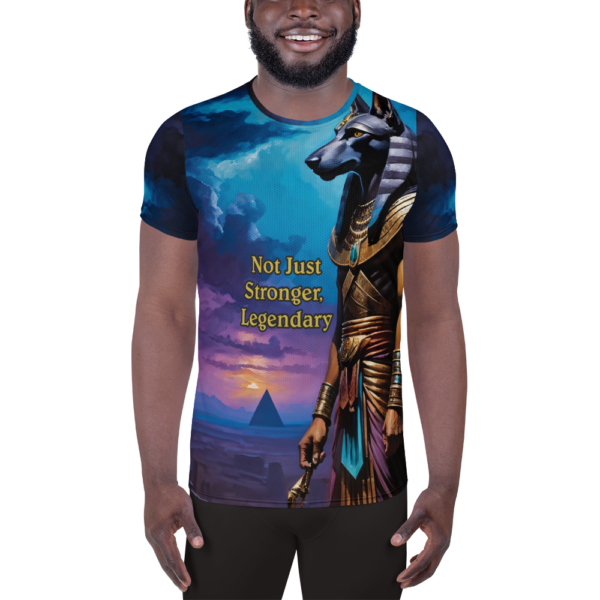 Guardian of the Underworld - Anubis Athletic Shirt for Men