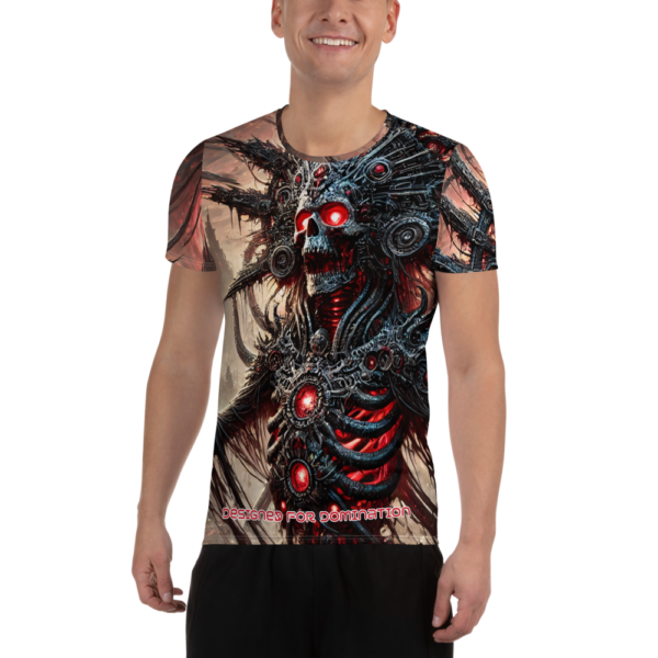 Regent of Ruin All-Over Print Men's Athletic T-Shirt – "Designed for Domination"