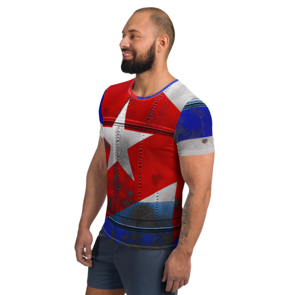 Starred Symmetry Combat Sports Athletic Shirt - Image 4