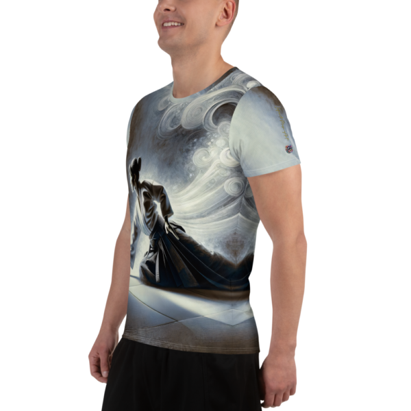 Celestial Kata All-Over-Print Men's Athletic Shirt – Ultimate Combat Sports Gear - Image 3