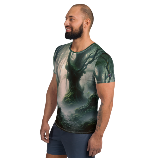 Evoke Performance Mystic Dawn Men's Athletic T-Shirt - Image 3