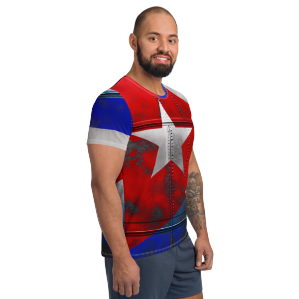 Starred Symmetry Combat Sports Athletic Shirt - Image 3