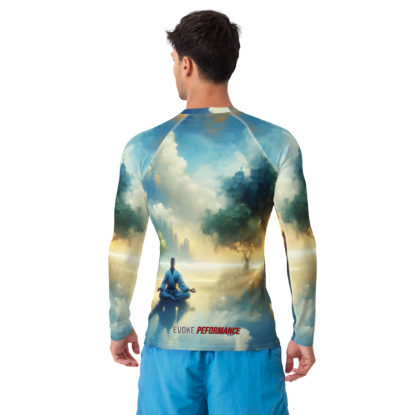 Martial Soul Tranquility Men’s Long-Sleeve Rash Guard - Image 2