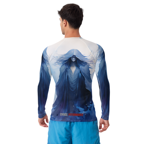 Whisper of the Abyss Men's Long Sleeve Rash Guard - Image 2