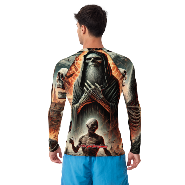 Erlik’s Dominion – All-Over Print Men's Rash Guard | EVOKE Performance - Image 2