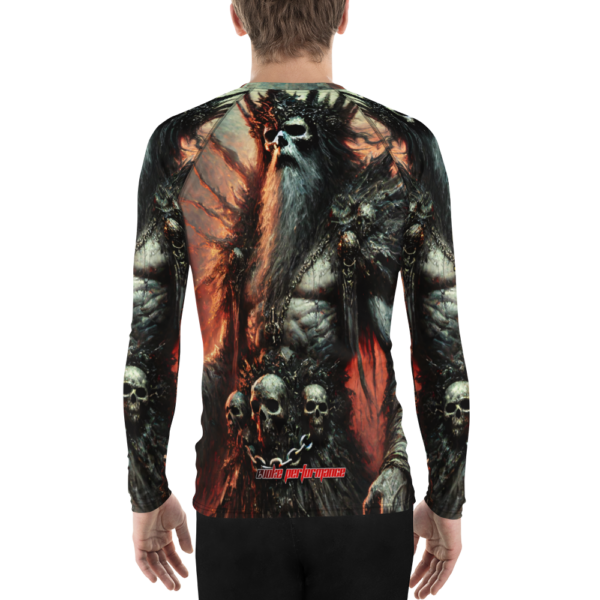 Hades Throne Men's All-Over Print Rash Guard – EVOKE Performance Collection - Image 2