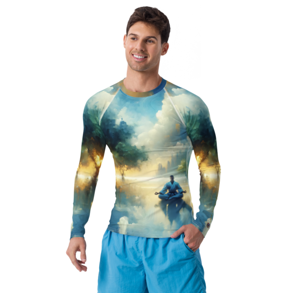 Martial Soul Tranquility Men’s Long-Sleeve Rash Guard