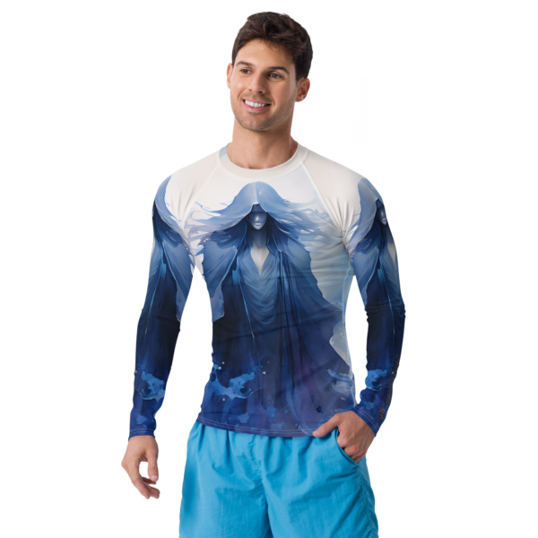 Whisper of the Abyss Men's Long Sleeve Rash Guard