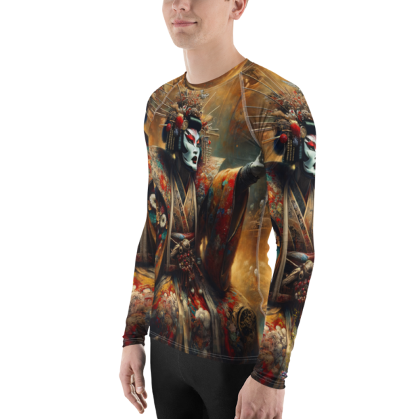 Men's Kabuki Warrior Rash Guard – Long Sleeve, Combat Sports & Sun Protection Shirt - Image 3