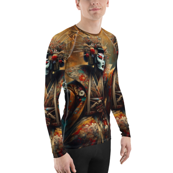 Men's Kabuki Warrior Rash Guard – Long Sleeve, Combat Sports & Sun Protection Shirt - Image 4