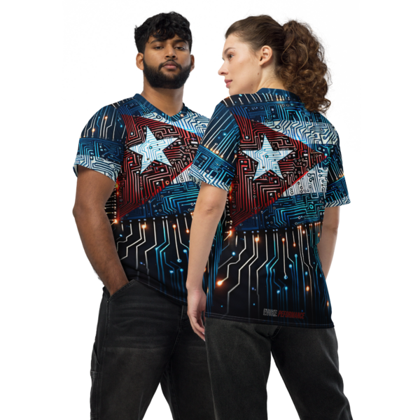 Digital Revolution: Cuba Unbound Combat Sports Jersey – Unisex Performance Shirt