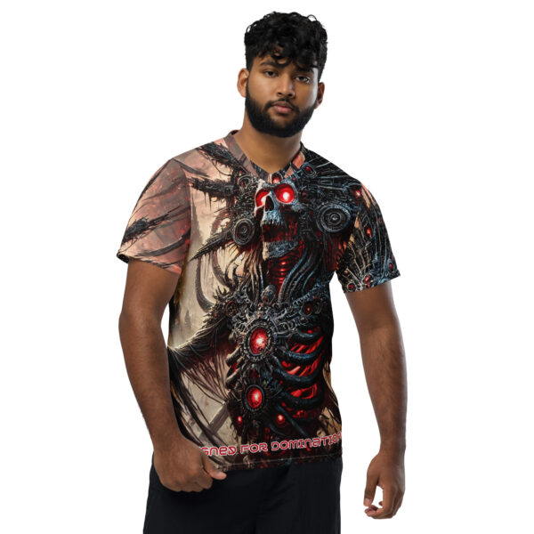 EVOKE Performance Regent of Ruin - All-Over Print Recycled Unisex Sports Jersey - Image 5