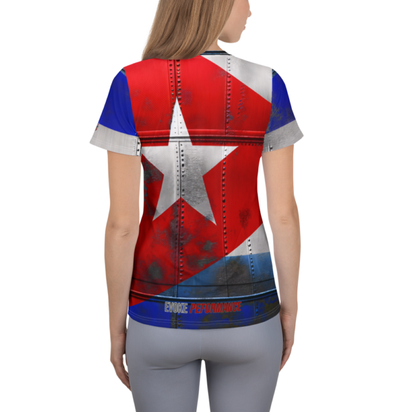 Starred Symmetry Athletic Shirt for Women - Combat Sports Edition - Image 2