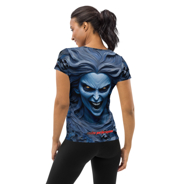 EVOKE Performance All-Over Print Women's Athletic T-Shirt - Image 2