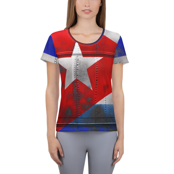 Starred Symmetry Athletic Shirt for Women - Combat Sports Edition